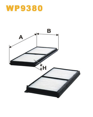 Filtre, air de l'habitacle