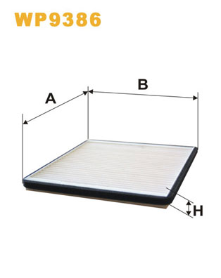 Filtre, air de l'habitacle