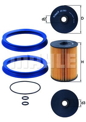 Filtre à carburant