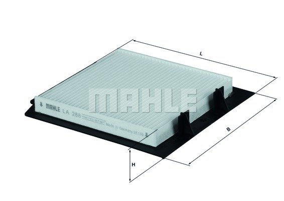 Filtre, air de l'habitacle