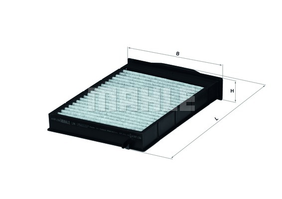 Filtre, air de l'habitacle