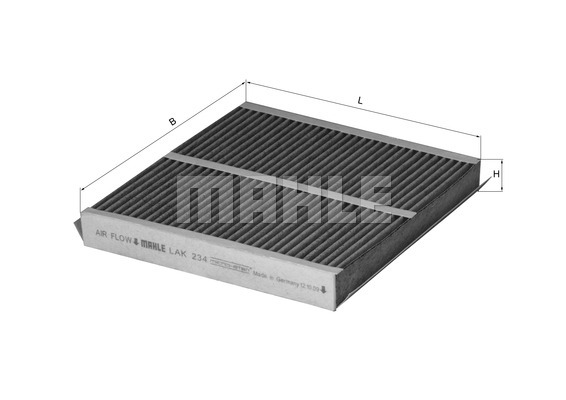 Filtre, air de l'habitacle