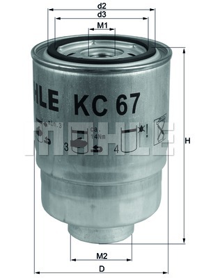 Filtre à carburant