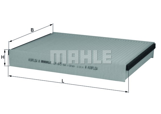 Filtre, air de l'habitacle