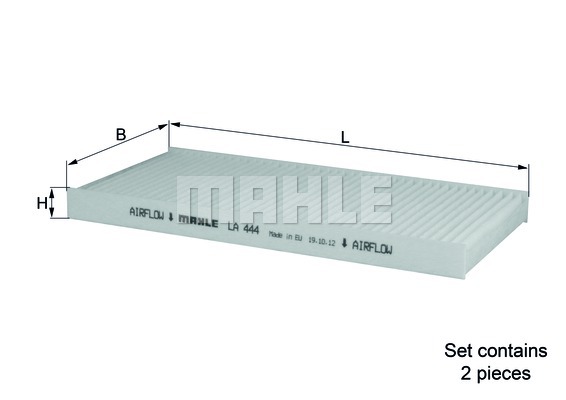 Filtre, air de l'habitacle