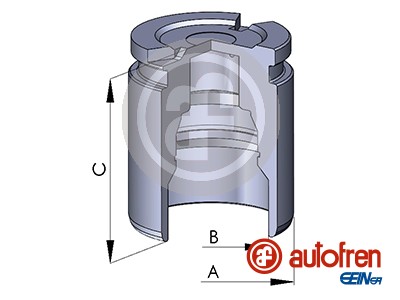 Piston, étrier de frein