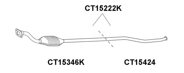 Tube de réparation, catalyseur