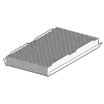 Filtre, air de l'habitacle