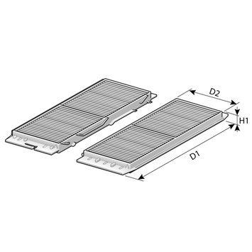 Filtre, air de l'habitacle