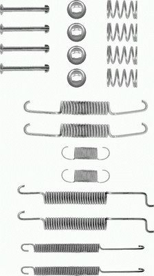 Kit d'accessoires, mâchoire de frein