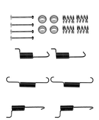 Kit d'accessoires, mâchoires de frein de stationnement