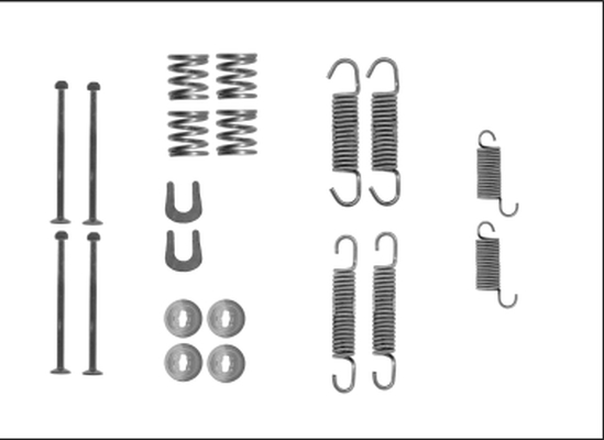 Kit d'accessoires, mâchoire de frein