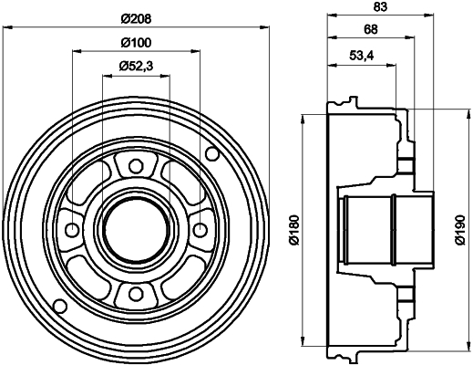 Tambour de frein