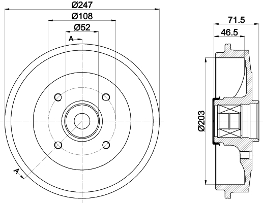 Tambour de frein