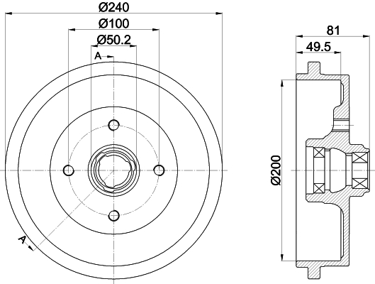 Tambour de frein