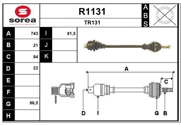 Arbre de transmission