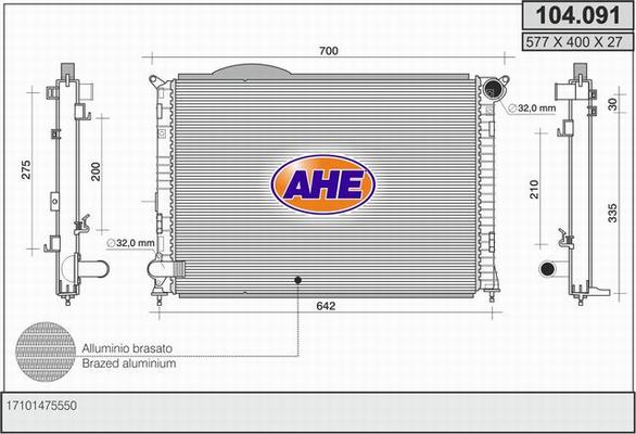 Radiateur, refroidissement du moteur