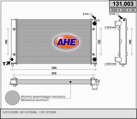 Radiateur, refroidissement du moteur