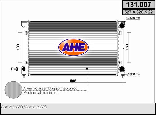 Radiateur, refroidissement du moteur