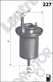 Filtre à carburant