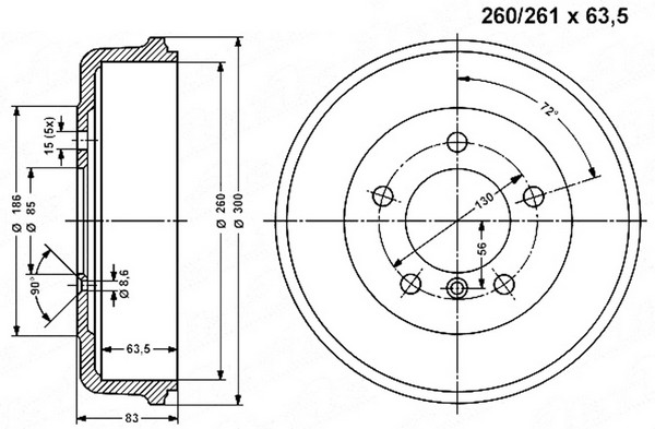 Tambour de frein