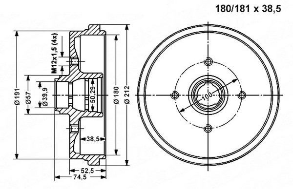 Tambour de frein