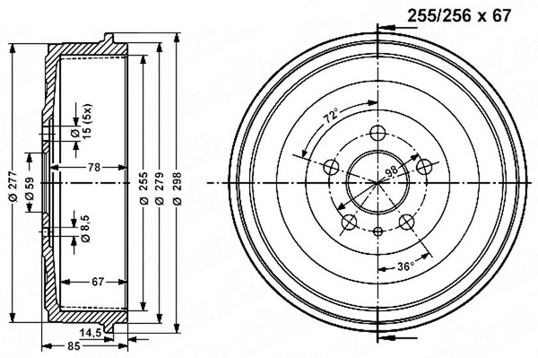 Tambour de frein