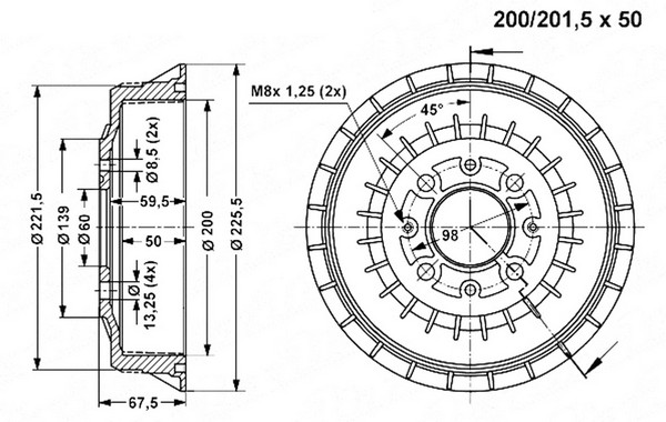 Tambour de frein