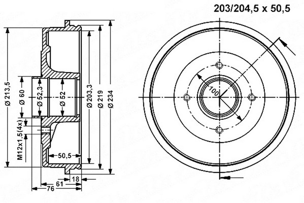 Tambour de frein