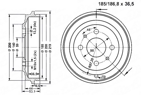 Tambour de frein