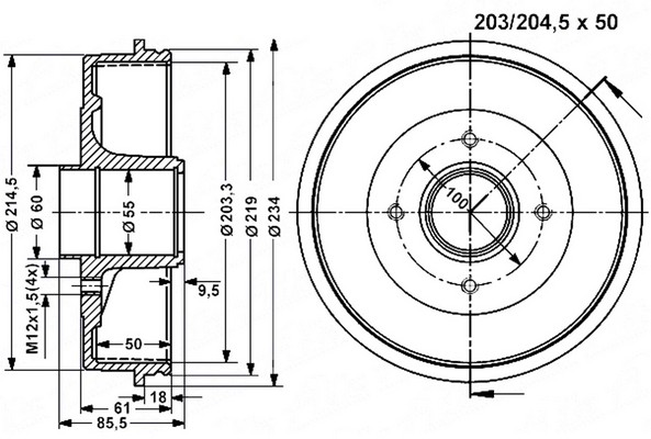 Tambour de frein