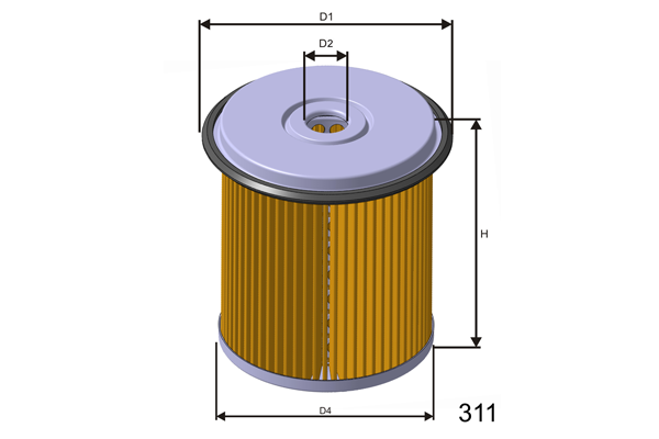 Filtre à carburant