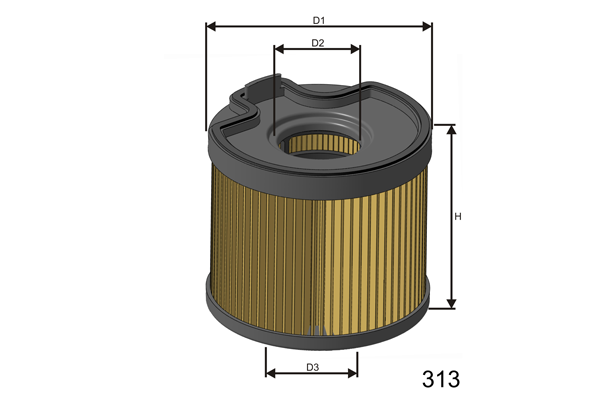 Filtre à carburant