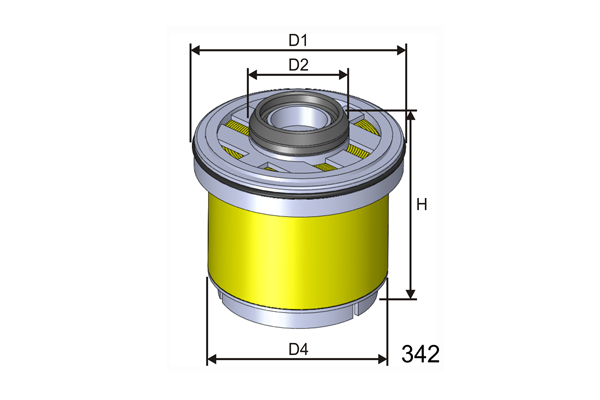 Filtre à carburant