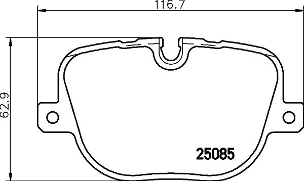 Kit de plaquettes de frein, frein à disque