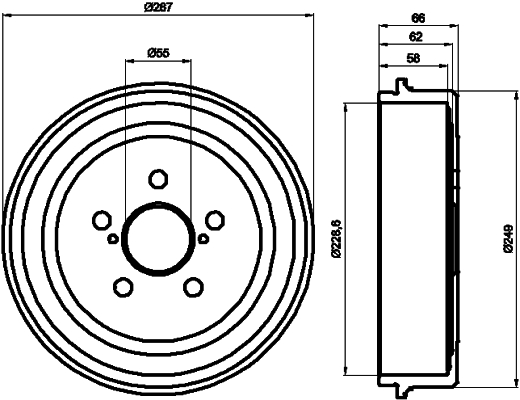 Tambour de frein