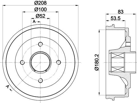 Tambour de frein