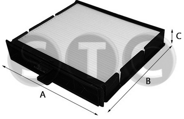 Filtre, air de l'habitacle