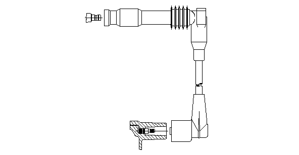 Câble d'allumage