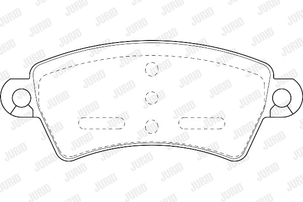 Kit de plaquettes de frein, frein à disque