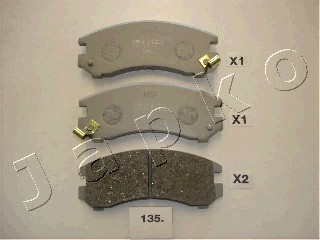 Kit de plaquettes de frein, frein à disque