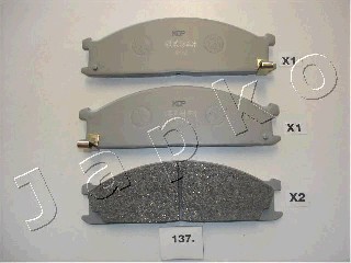 Kit de plaquettes de frein, frein à disque