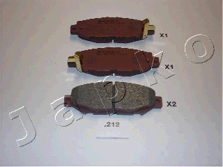 Kit de plaquettes de frein, frein à disque