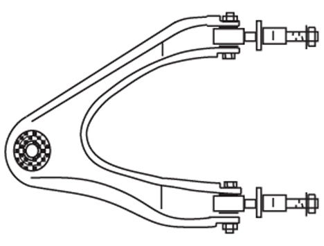 Bras de liaison, suspension de roue