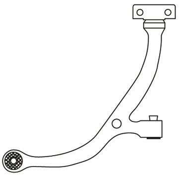 Bras de liaison, suspension de roue