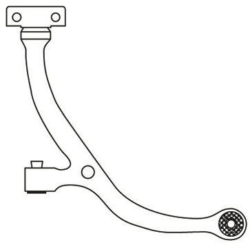 Bras de liaison, suspension de roue