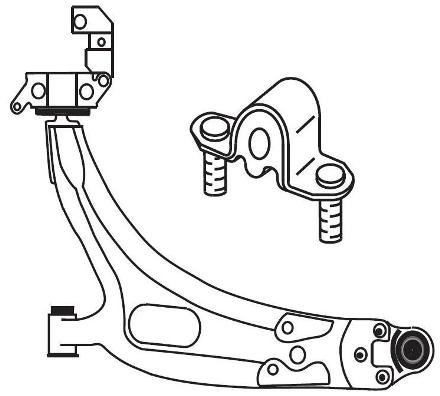 Bras de liaison, suspension de roue