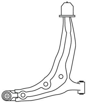 Bras de liaison, suspension de roue