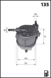 Filtre à carburant