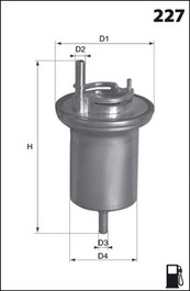 Filtre à carburant